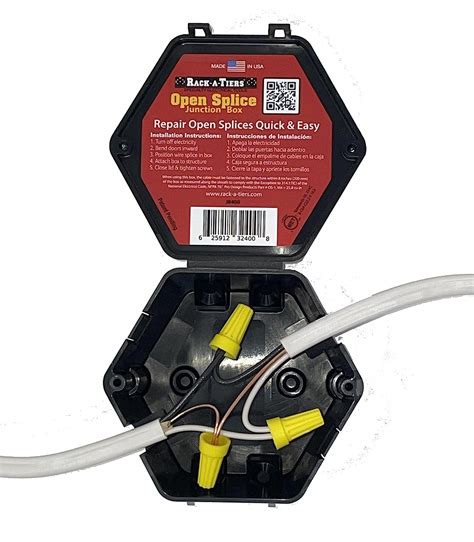 junction splice box|open splice junction box lowe's.